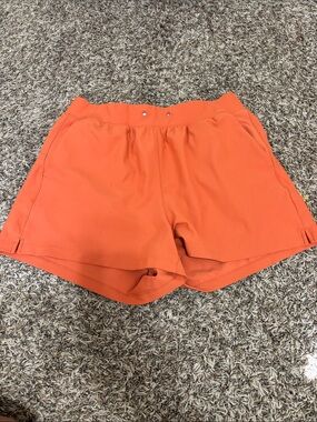 Old Navy Orange Athletic Shorts with Side Pockets